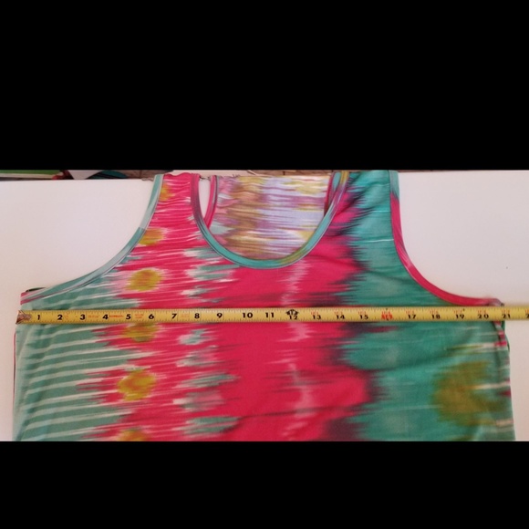 Tie-dye Look Sleeveless Beach Dress - Picture 4 of 6